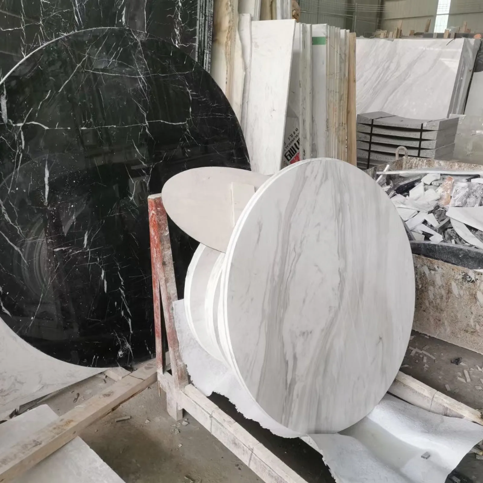 Marble countertop reference prepared for a kitchen, hotel, or commercial project