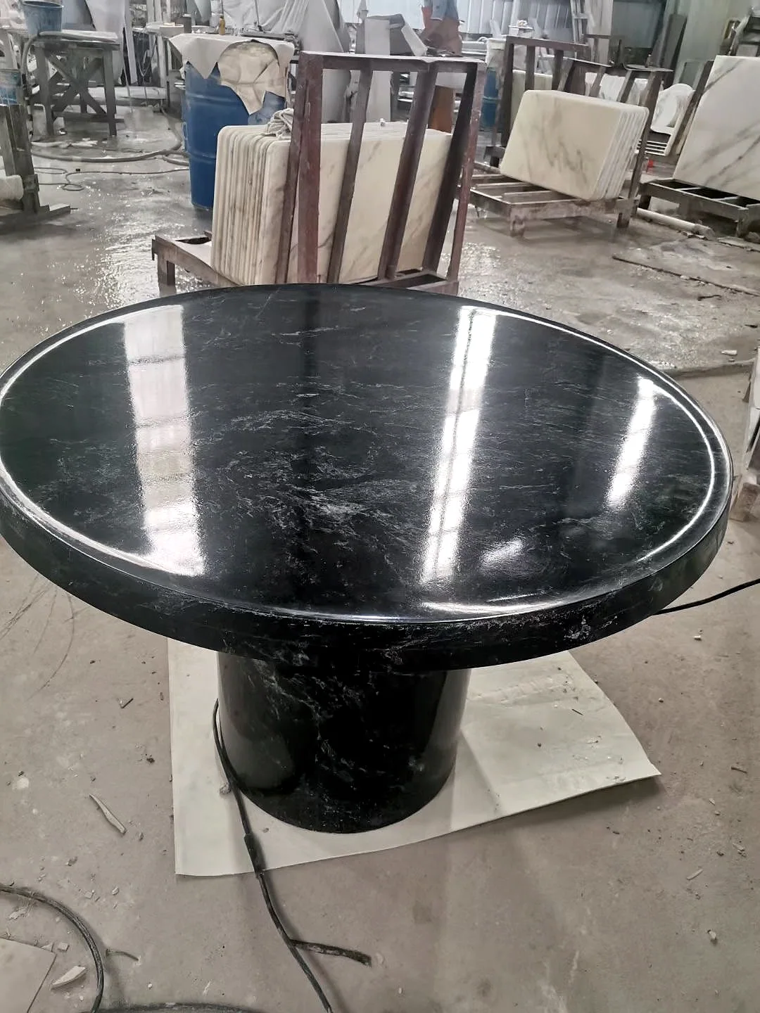 Stone countertop or table reference showing a surface, component shape, or edge detail.. Stone Countertop and Table Reference
