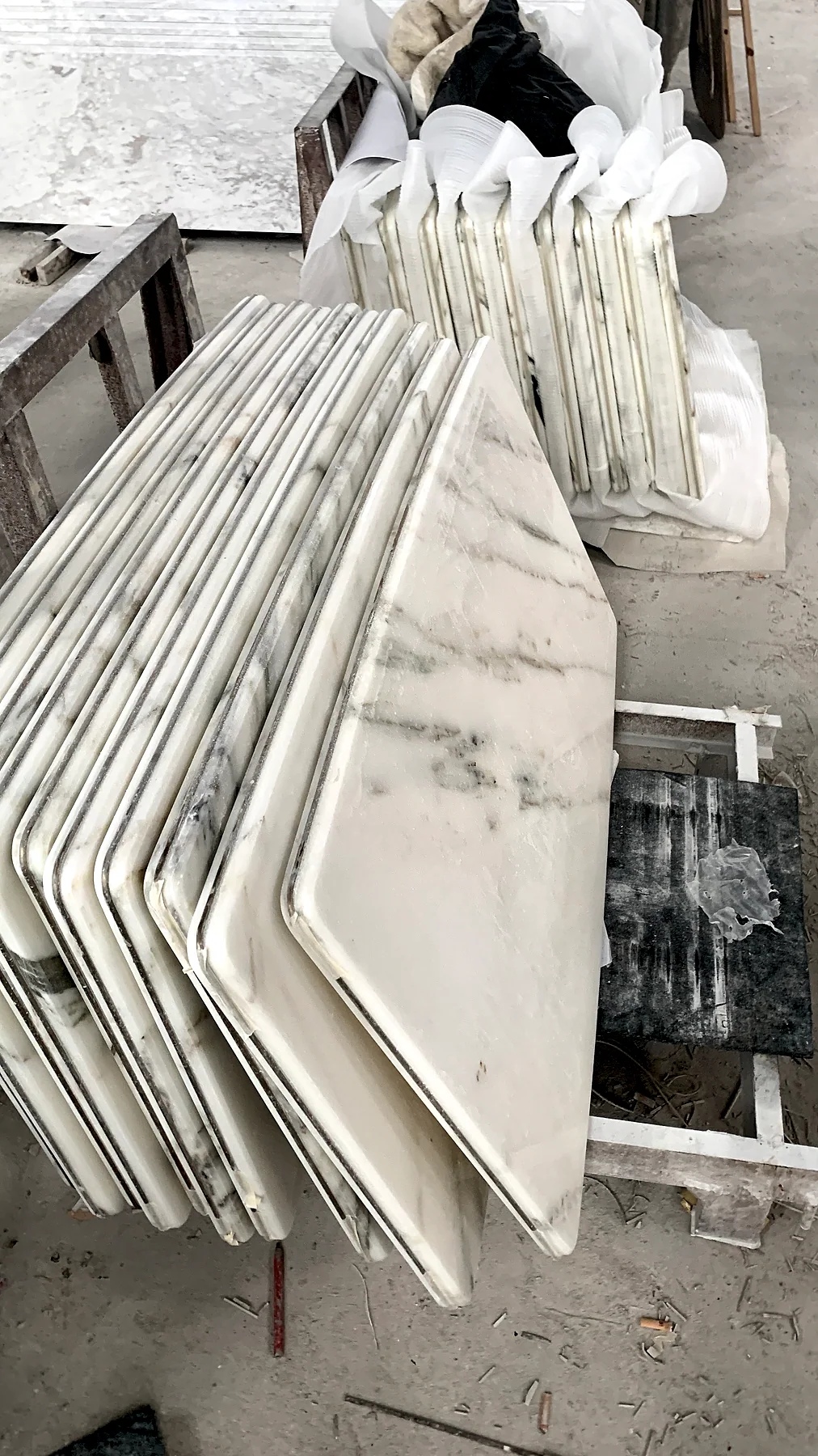 Stone countertop or table reference showing a surface, component shape, or edge detail.. Stone Countertop and Table Reference
