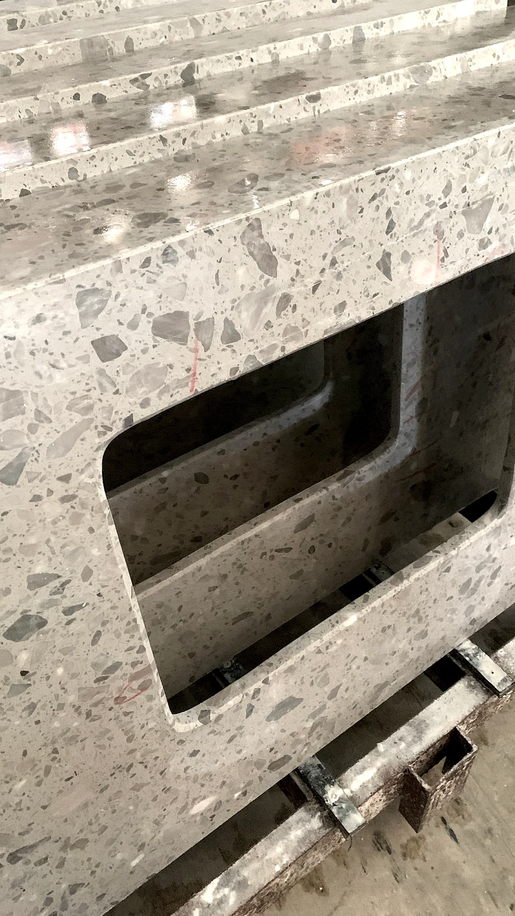 Stone Vanity and Basin Component Reference natural stone slab reference 04 for countertop, vanity, and interior project review